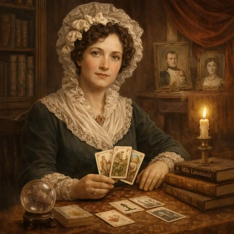 mademoiselle lenormand voyante celebre cartomancie napoleon histoire