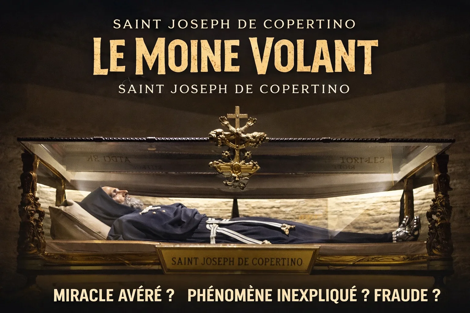 relique Saint Joseph de Copertino corps moine volant phénomène mystique