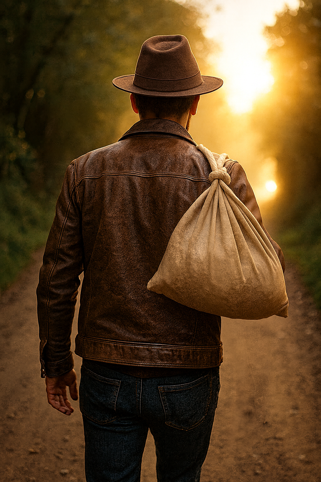 homme marchant vers la lumière, symbole du parcours de Lionel Girardon voyant médium