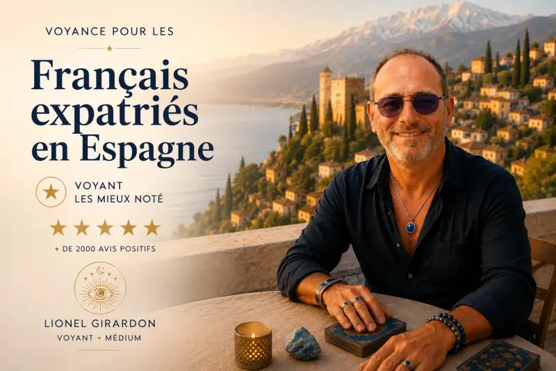 Lionel Girardon voyant médium pour les Français expatriés en Espagne