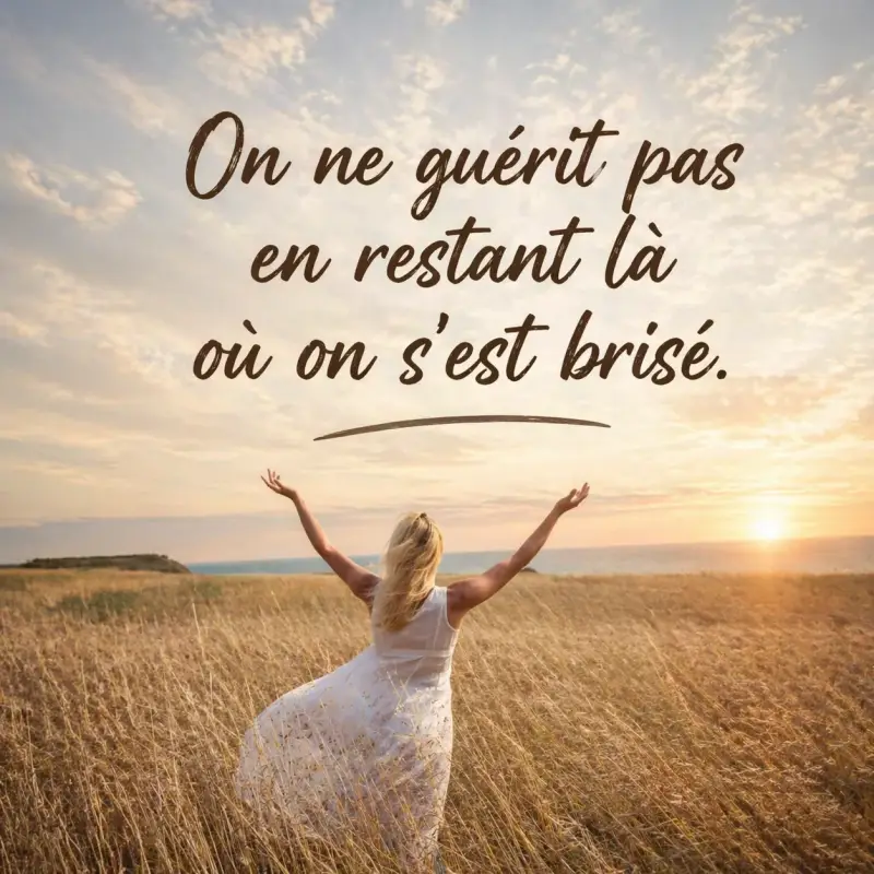 femme libre dans un champ se reconstruire quitter relation toxique reprendre sa vie en main