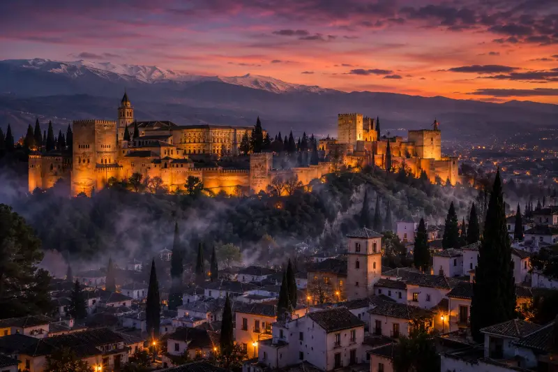 Grenade en Andalousie entre Alhambra légendes mystères paranormaux et phénomènes inexpliqués d Espagne