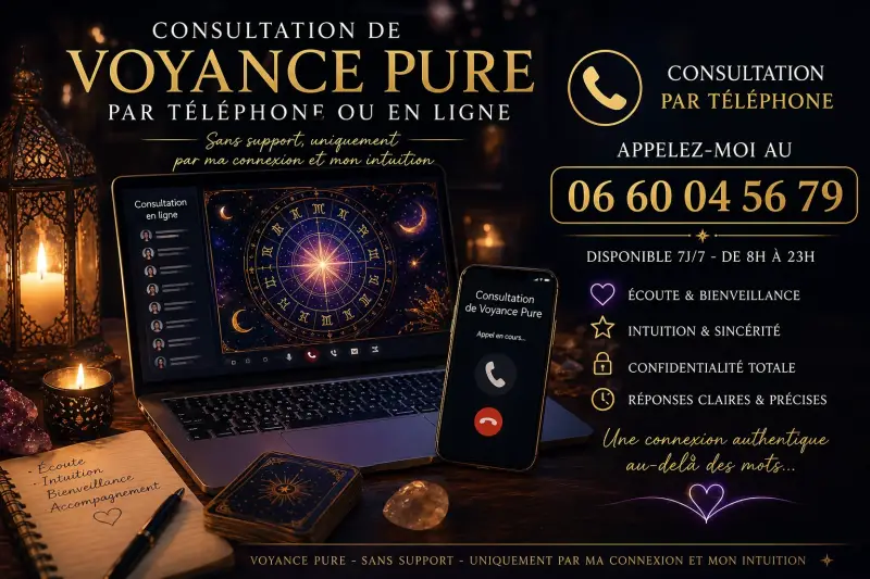 Voyance pure par téléphone consultation sérieuse Lionel Girardon réponse immédiate sans attente