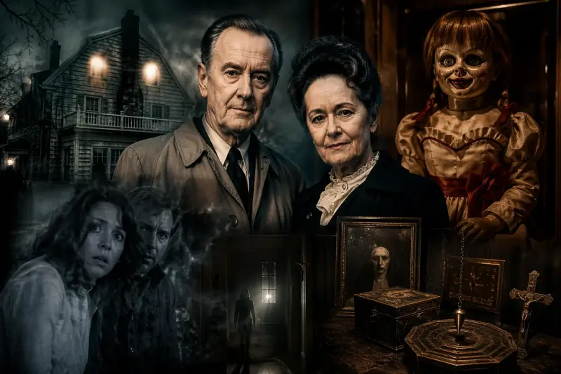 époux Warren enquête paranormal Amityville Conjuring maison hantée