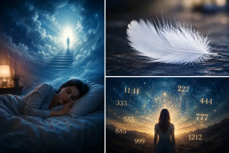"signes spirituels heures miroirs message univers"