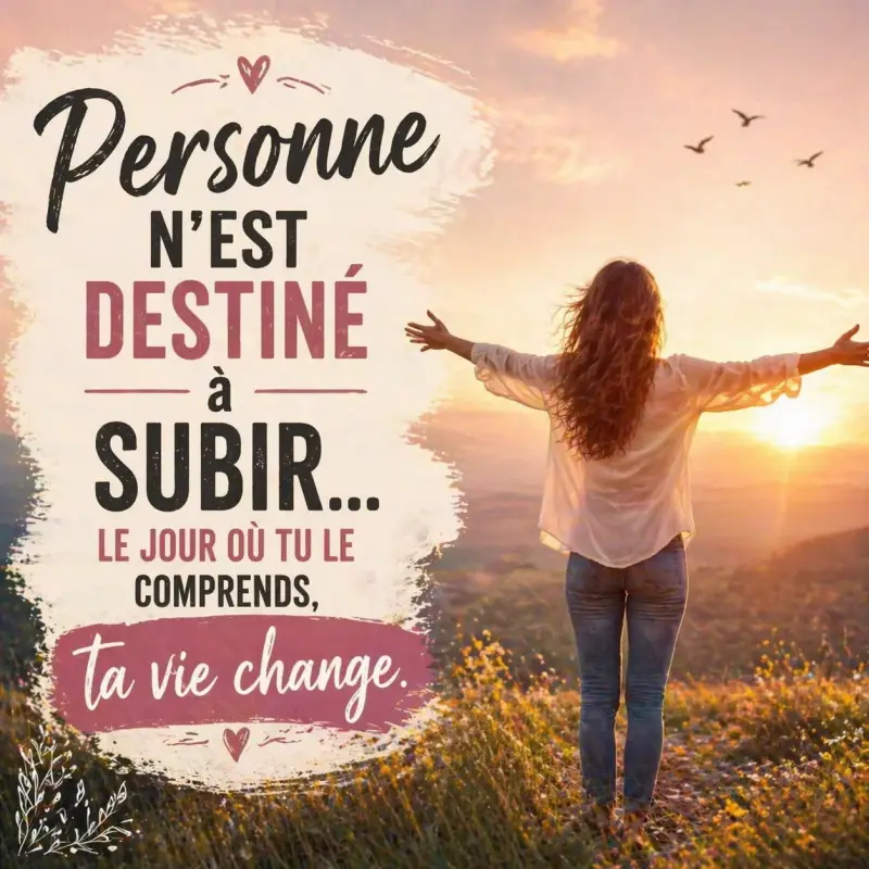 femme libre bras ouverts coucher de soleil reprendre sa vie en main quitter relation toxique et ne plus subir