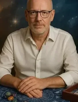 Photo de Lionel Voyant médium en séance dans L'Ain