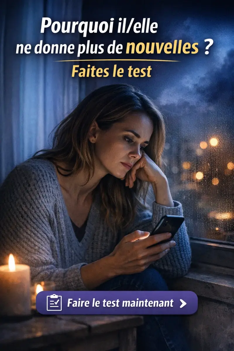 pourquoi il ne donne plus de nouvelles test voyance amour silence relation