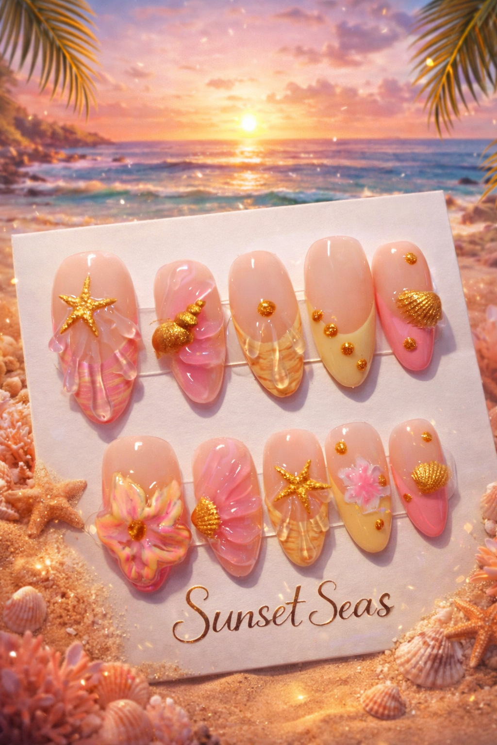 Sunset seas