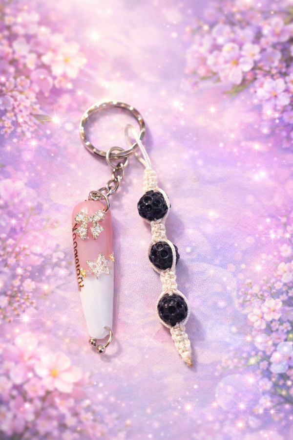 Porte clef ongle