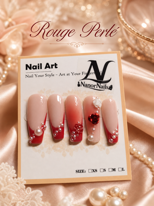 Rouge perlée