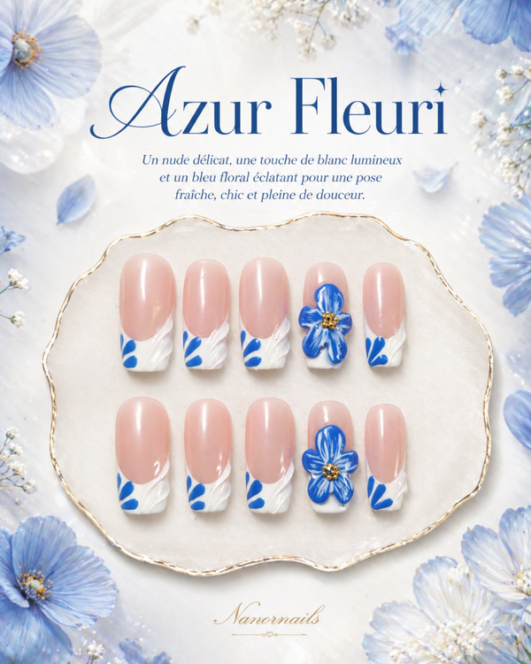 Azur fleuri