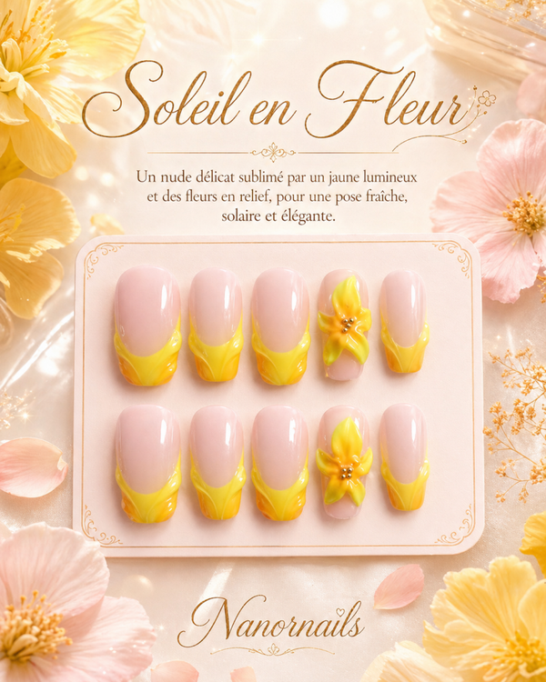 Soleil en fleur