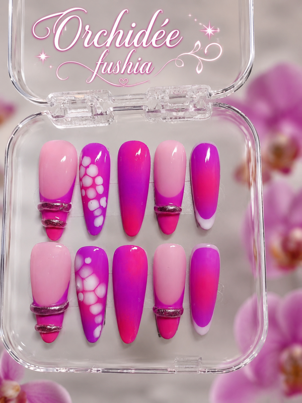 Orchidée fushia