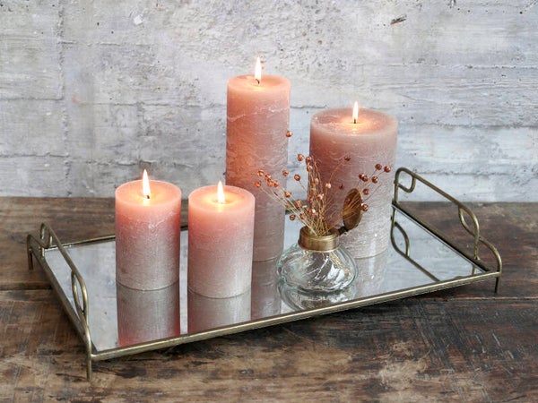 Chic Antique Spejlfad m. håndtag L47cm