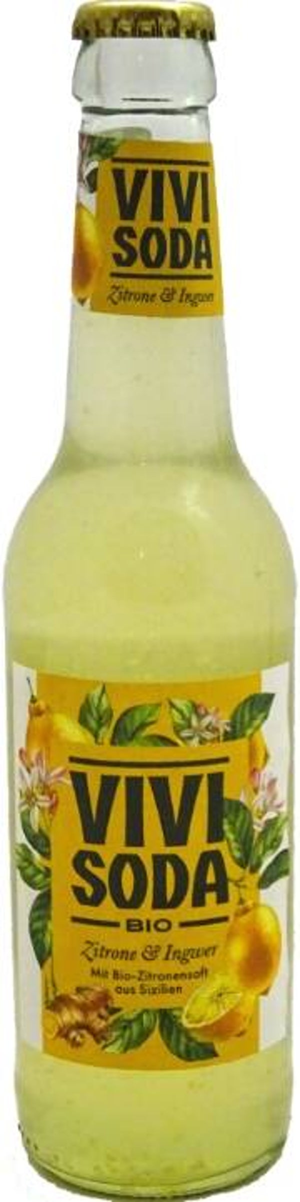 Vivi Soda Zitrone+Ingwer 33cl MW Harassen