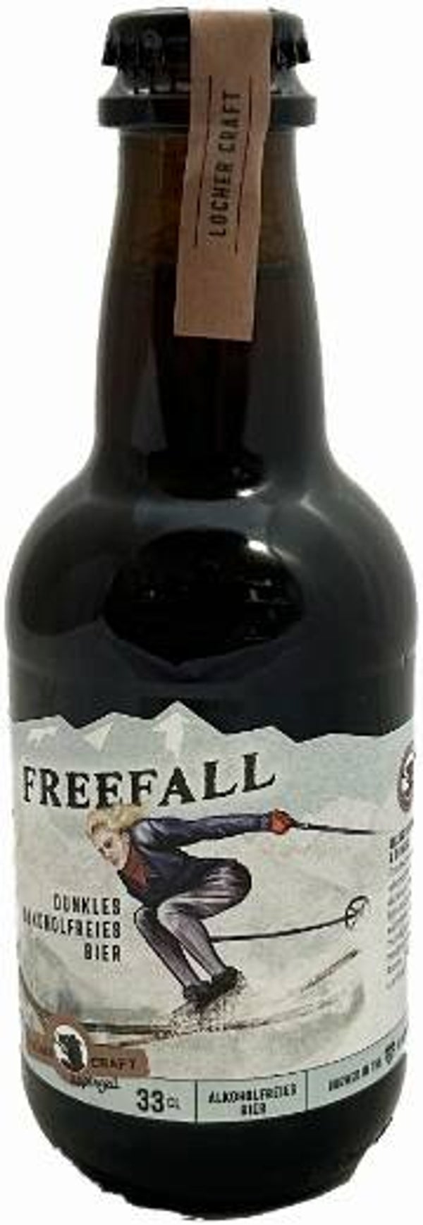 Locher Craft Freefall dunkel Alkoholfrei 33cl MW Harassen
