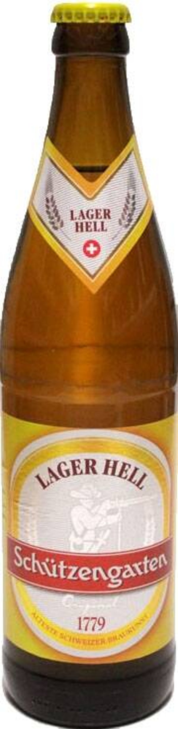 Schützengarten Lager Hellk 50cl MW Harassen mit Alkohol