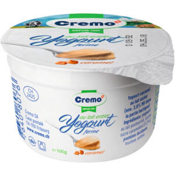 cremo Joghurt Caramel Stichfest 10x100g