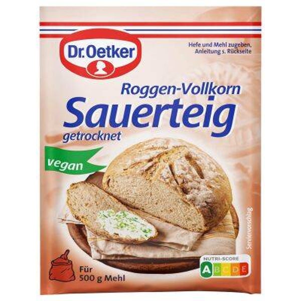 Roggen-Vollkorn Sauereteig getrocknet 15g