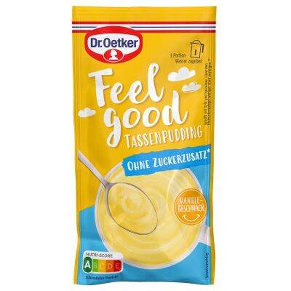 Feel Good Tasssenpudding Vanille 58gr