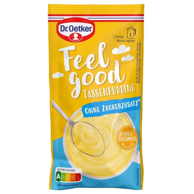 Feel Good Tassenpudding Vanille-Geschmack 58g
