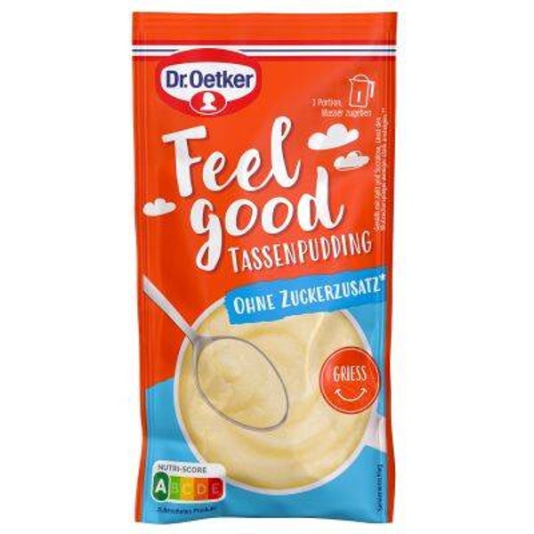 Feel Good Tassenpudding Griess 67gr