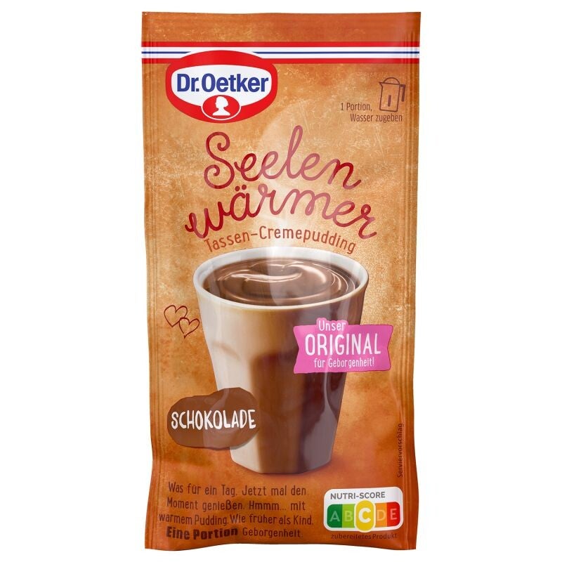 Seelenwärmer Tassen- Cremepudding Schokolade 59g