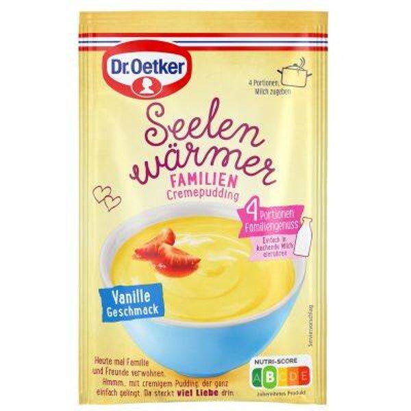 Seelenwärmer Familien- Cremepudding Vanille 75gr