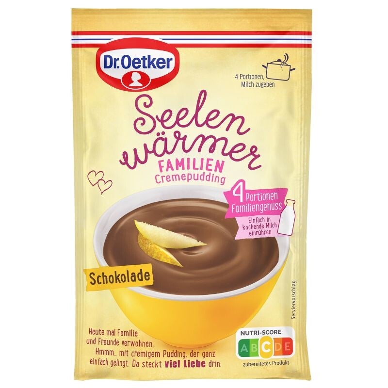 Seelenwärmer Familien-Cremepudding Schokolade 99g