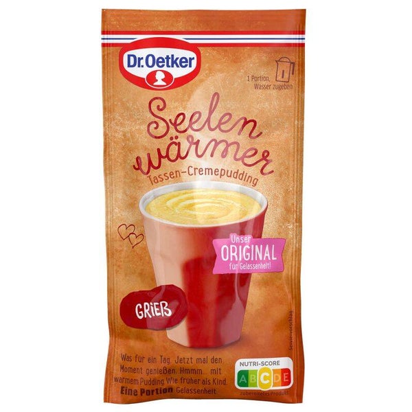Seelenwärmer Tassen- Cremepudding Griess 60g