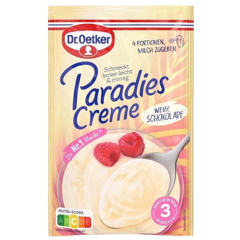 Paradies Creme Weisse Schokolade 70g
