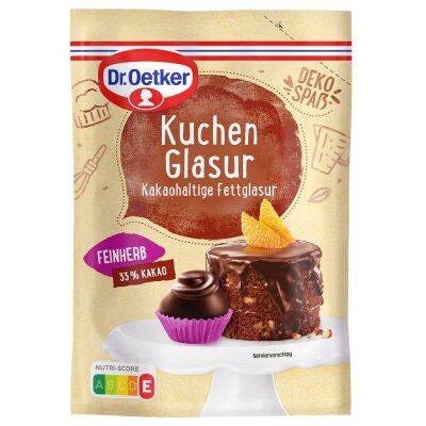 Dr.Oetker Kuchenglasur Feinherb 150gr