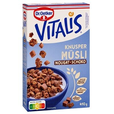 Vitalis Knuspermüesli Nougat-Schoko 410g