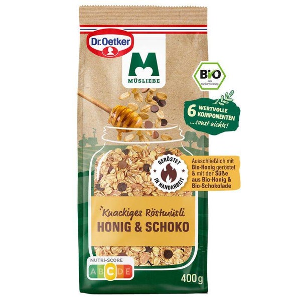 Bio Honig + Nüsse 400g