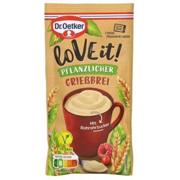 LoVE it! Pflanzlicher Griessbrei 49gr Vegan