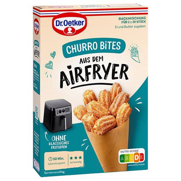 Airfryer Churro Bites 300g