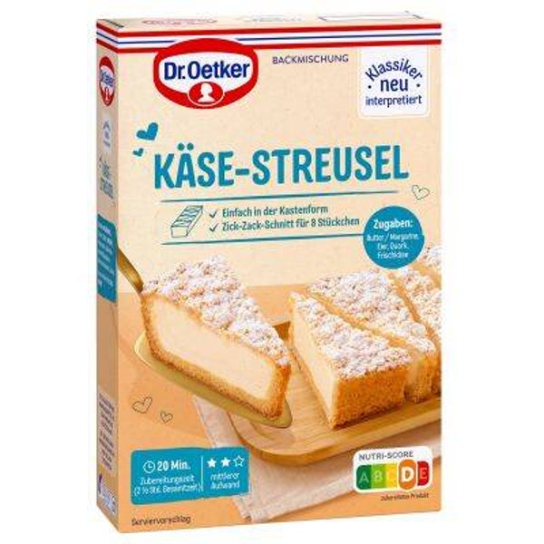 Käse-Streusel 370gr