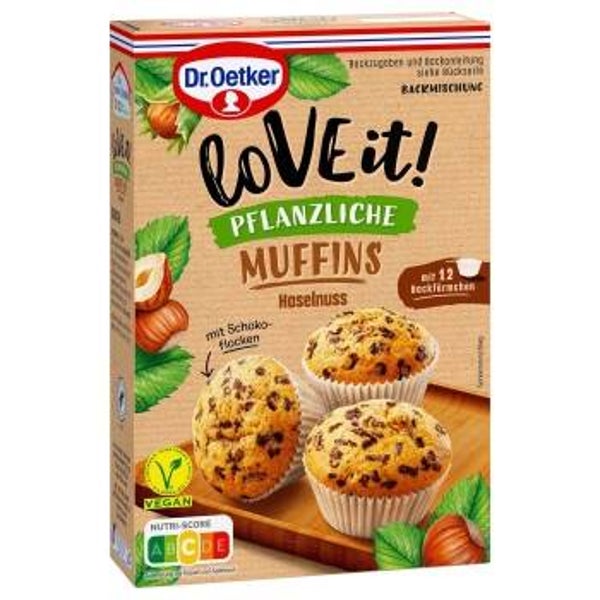Pflanzliche Muffins Vegan