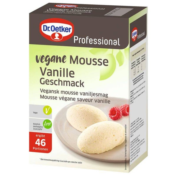 Vegane Mousse Vanille-Geschmack 900g
