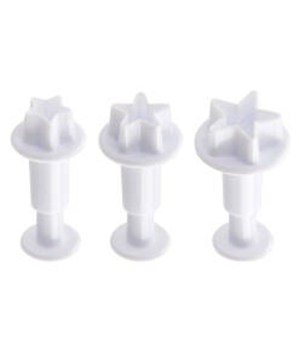 Ausstecher Sternen 3 teilig Weinachten