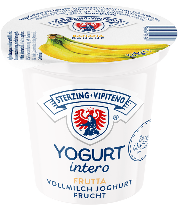 Vollmilch Joghurt 20x125g Banane Glutenfrei