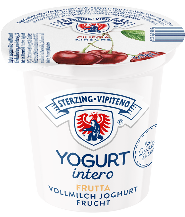 Vollmilch Joghurt 20x125g Kirsch Glutenfrei
