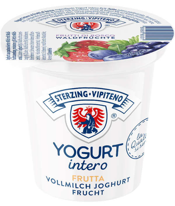 Vollmilch Joghurt 20x125g Waldfrucht Glutenfrei