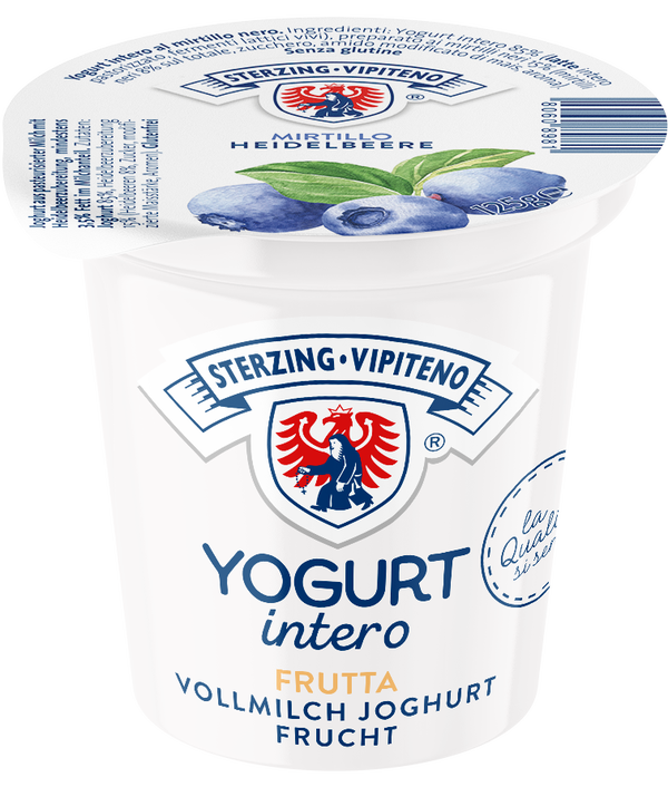 Vollmilch Joghurt 20x125g Heidelbeer Glutenfrei