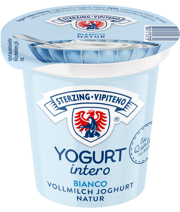 Vollmilch Joghurt 20x125g Natur Glutenfrei