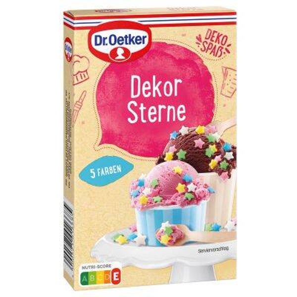Dr.Oetker <Dekor Sterne 60gr