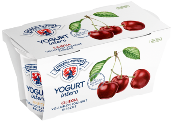Kirsch Vollmilchjoghurt 2x125g