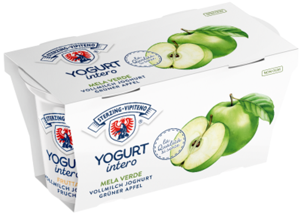 Grüner Apfel Vollmilchjoghurt 2x125g