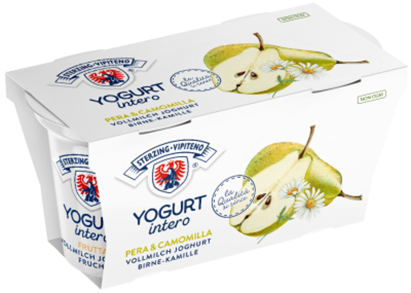 Williamsbirne und Kamille Vollmilchjoghurt 2x125g